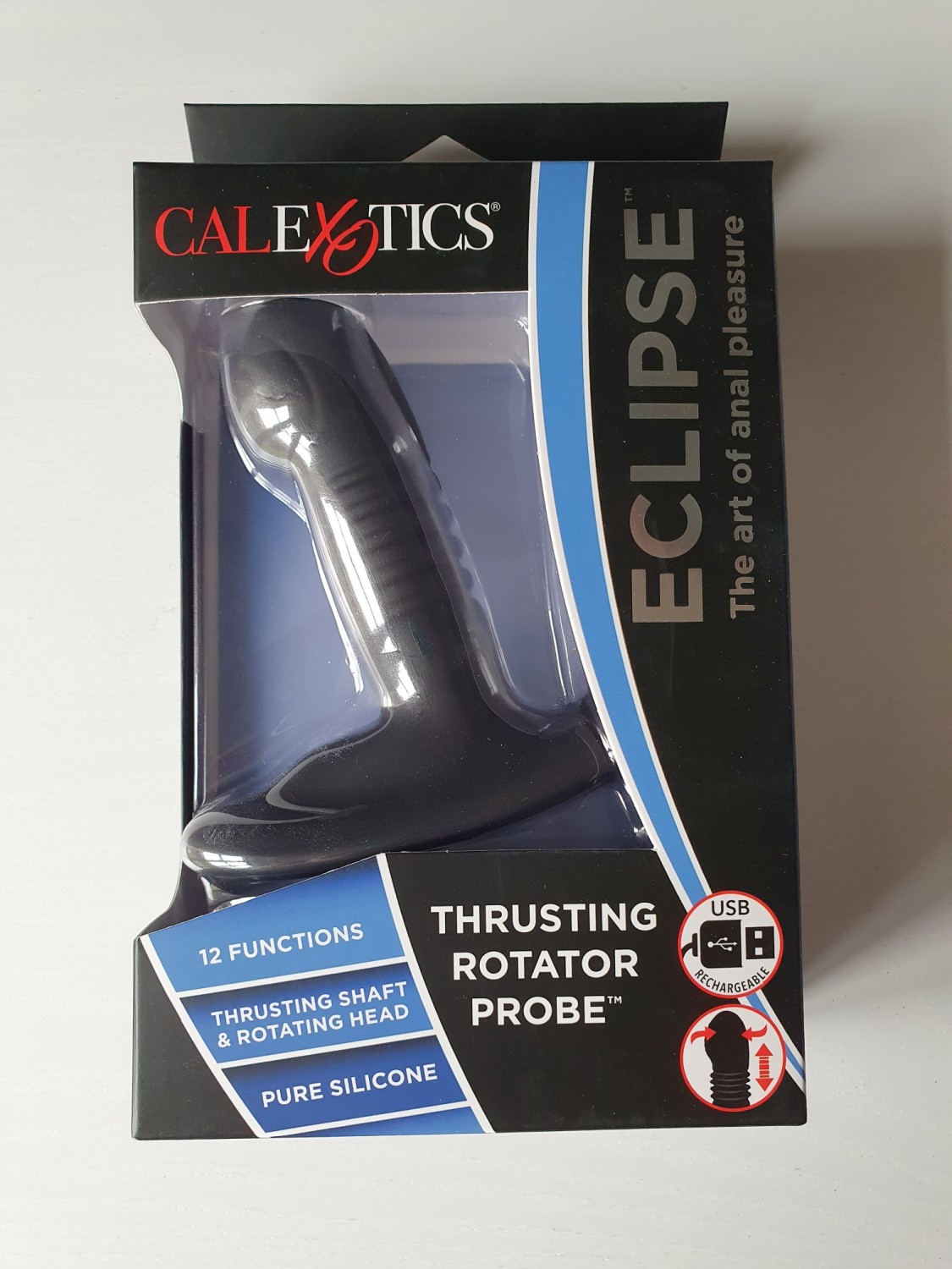 CalExotics Eclipse Thrusting Rotator Probe Vibrating Prostate Stimulator